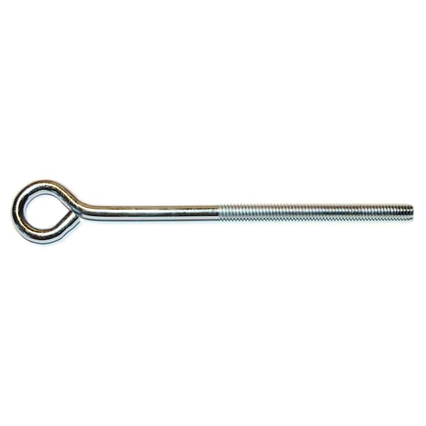 Midwest Fastener Eye Bolt 1/4"-20, 20 in Shank, Steel, Zinc Plated, 20 PK 52309 - main